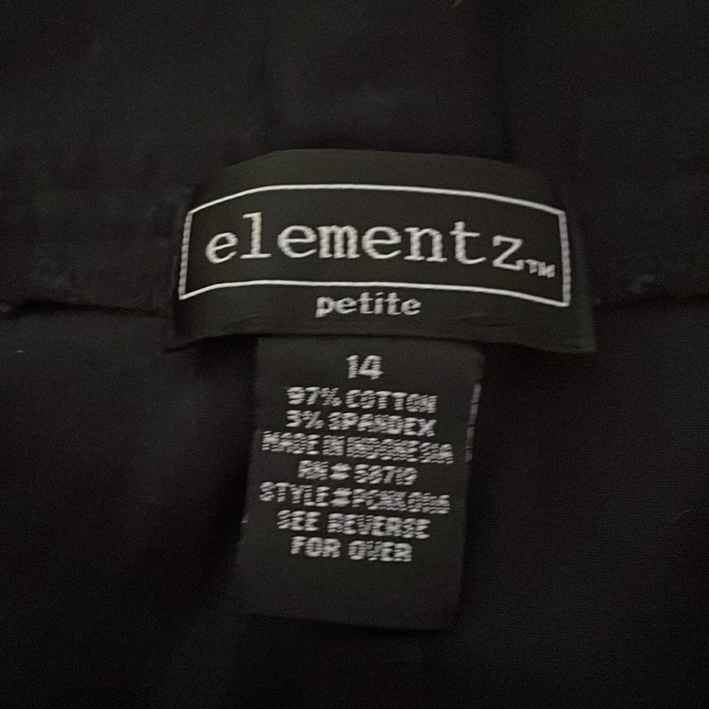 Black straight skirt - Picture 6 of 6